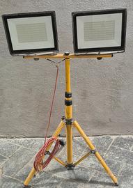 Faro led da cantiere 2x100Watt led 4000k