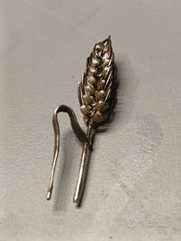 Spilla Spiga argento 800