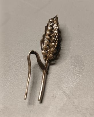 Spilla Spiga argento 800