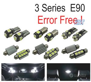 KIT 17 LAMPADE LED INTERNE BMW SERIE 3 E90 SEDAN 3