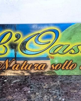 insegna e banner negozio ortofrutta