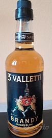Bottiglia Vintage Brandy 3 Valletti 75Cl-Gr.40