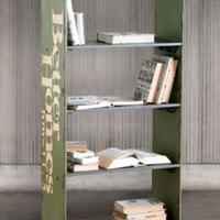 LIBRERIA VERDE  DIALMA BROWN in legno