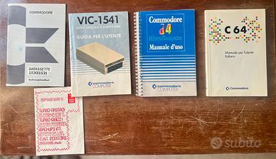 Manuali d’uso Commodore 64 originali 1982