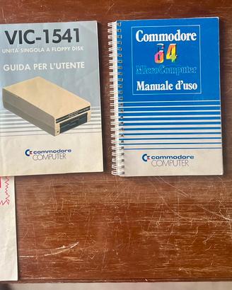 Manuali d’uso Commodore 64 originali 1982