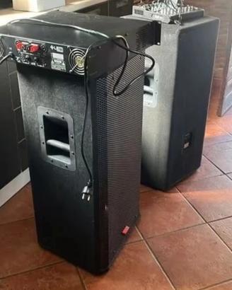 Casse passive Proel SMT 153P con amplificatore LEM