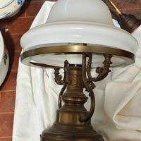 Coppia di lampadari vintage