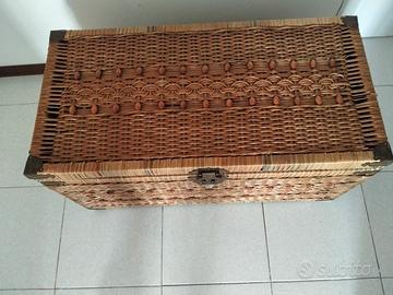baule in vimini 