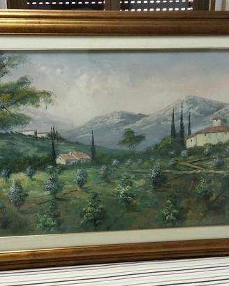 Quadri dipinto su tela a olio