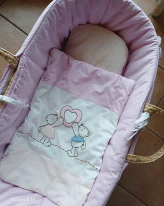 cesta culla per neonato 