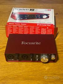 Focusrite Scarlett 2i2 2nd Gen – interfaccia audio