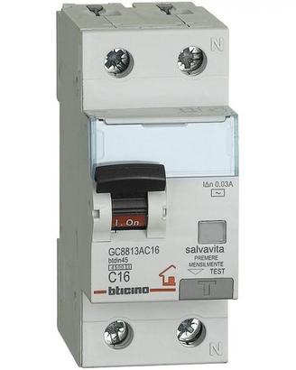 Interruttori magnetotermici differenziali Bticino