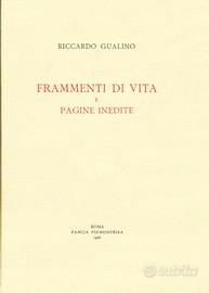 Frammenti di vita e pagine inedite