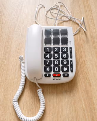 Telefono anziani Alcatel Tmax 10 bianco grandi tas