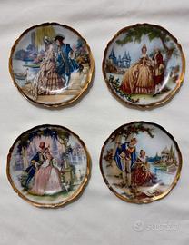 Piattini decorativi Limoges le Roy vintage