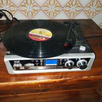 Giradischi radio usb rec