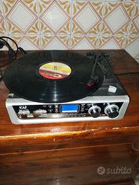 Giradischi radio usb rec