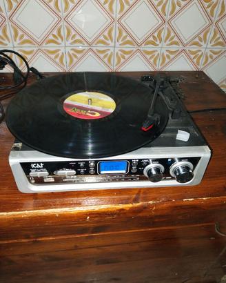 Giradischi radio usb rec