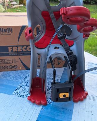 SEGGIOLINO BICI ANTERIORE PER BAMBINI FINO A 15 KG