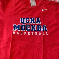 T-shirt ufficiale CSKA Mosca basket  anni 2000