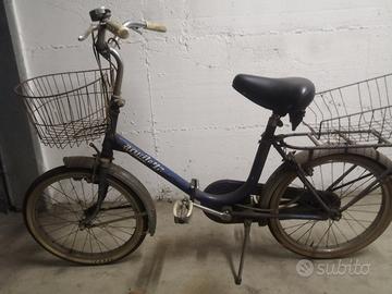 bicicletta bianchi pieghevole 