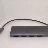 Tronic Hub USB 3.0 con 4 Porte Sdoppiatore 5Gbps.