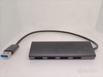 Tronic Hub USB 3.0 con 4 Porte Sdoppiatore 5Gbps.