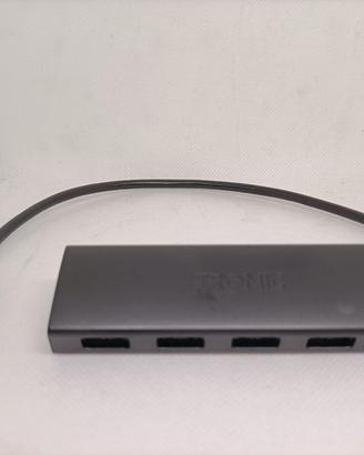 Tronic Hub USB 3.0 con 4 Porte Sdoppiatore 5Gbps.