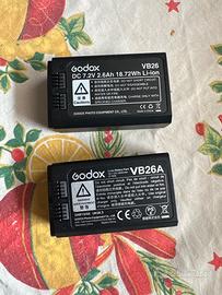 Godox V1 nikon canon fuji batteria