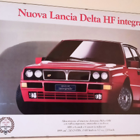 Poster Lancia Delta Integrale evoluzione