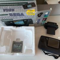 Sega Game Gear in scatola con tv tuner e gioco