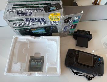 Sega Game Gear in scatola con tv tuner e gioco