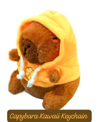 peluche capybara Keychain 