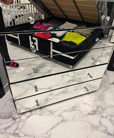 Settimino a 5 cassetti e 2 comodini