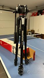 Cavalletto Manfrotto MT190X3 con testa MHX pro 2