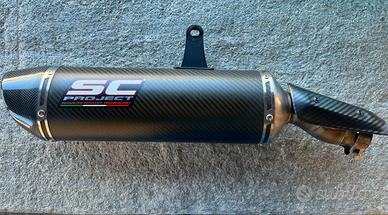 Scarico sc project triumph tiger 900