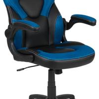 Flash Furniture Sedia Racing, Rete, Blu, Standard
