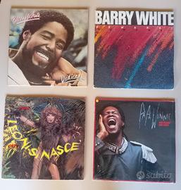 vinili 33 giri Renato Zero, Barry White,PapaWinnie
