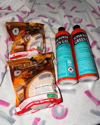 BB 4000 X2 6mm numero due bombole Green gas