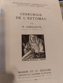 Monografie chirurgiche 4 volumi 1956