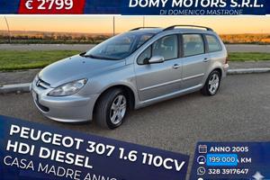 Peugeot 307 1.6 16V HDi 110CV anno 05