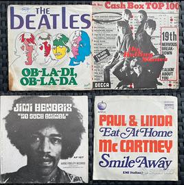 Dischi in vinile a 45 giri