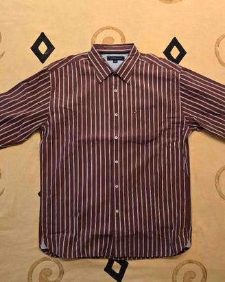 Camicia Tommy Hilfiger a Righe Verticali