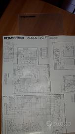 schema brionvega algol tvc11