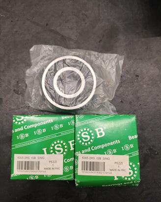 Cuscinetti 6305 2RS ISB nuovi 25x62x17mm
