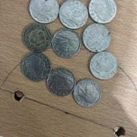 Moneta 20 cent 1918 + 9 monete 20 cent 1941