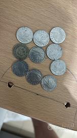 Moneta 20 cent 1918 + 9 monete 20 cent 1941