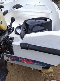 Barca Panarea metri 3,70 con motore 6 cv