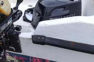 Barca Panarea metri 3,70 con motore 6 cv