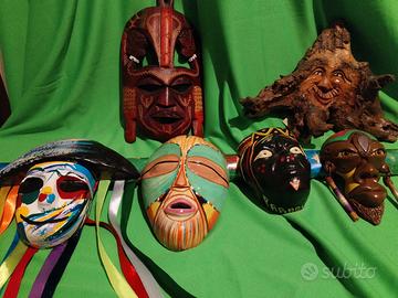 Maschere decorative da parete